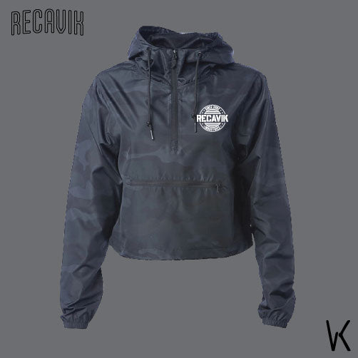 Women's Windbreaker Crop - Badge